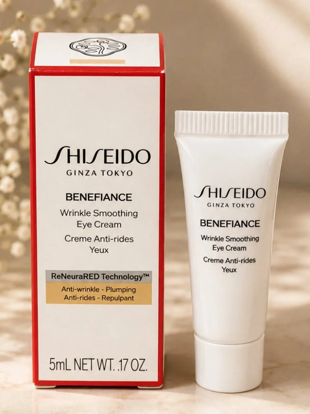 Shiseido Benefiance Wrinkle Smoothing Eye Cream - 5mL